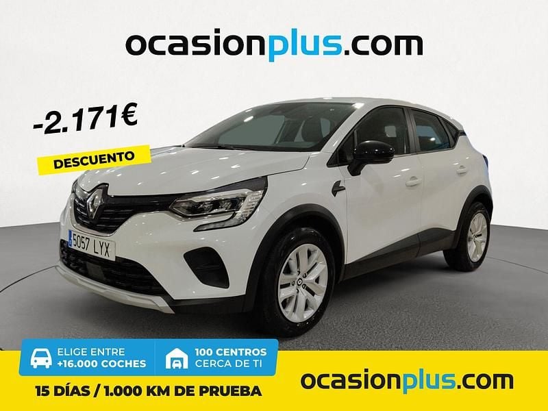 Blanco Usado 2022 Renault Captur Intens SUV | 17.290 € (Precio justo) - Imagen 1/4