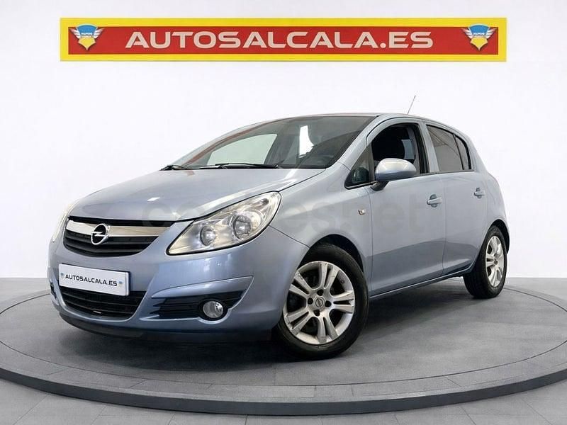 Usado Opel Corsa Selective 85 CV (62 kW) 2015 Azul Utilitario