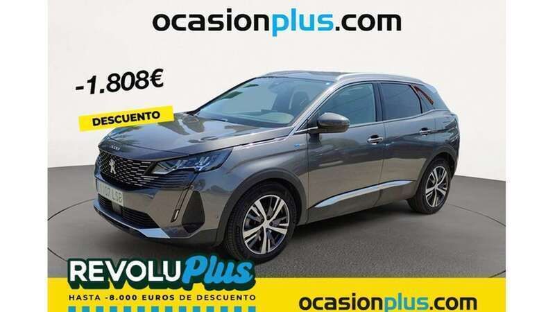 Plateado Usado 2021 Peugeot 3008 Allure Monovolumen | 17.719 € (Precio justo) - Imagen 1/4