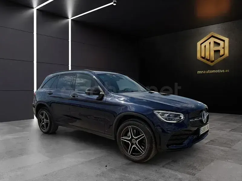 Usado Mercedes GLC300 258 CV (189 kW) 2022 Azul SUV
