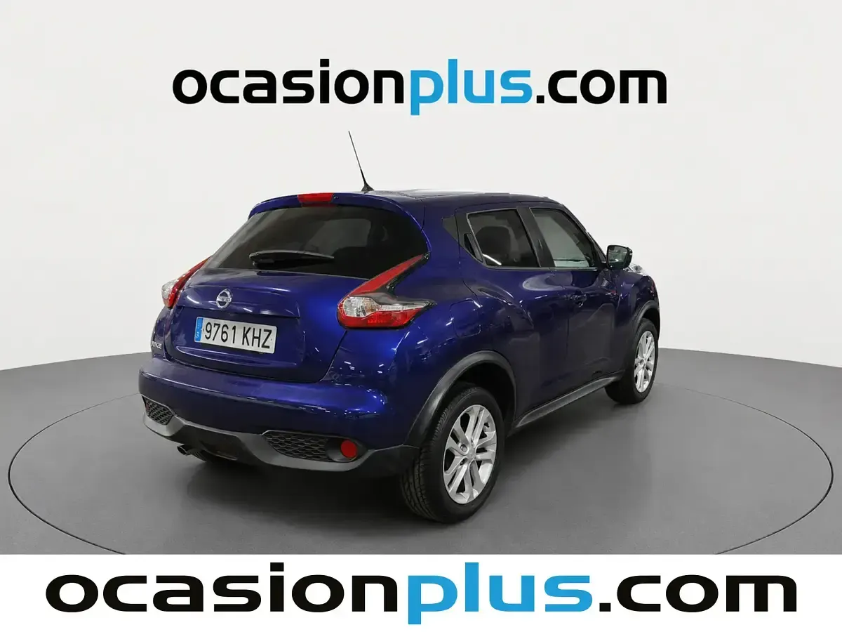 Käytetty Nissan Juke N-Connecta 115 HP (84 kW) 2018 Sininen Katumaasturi