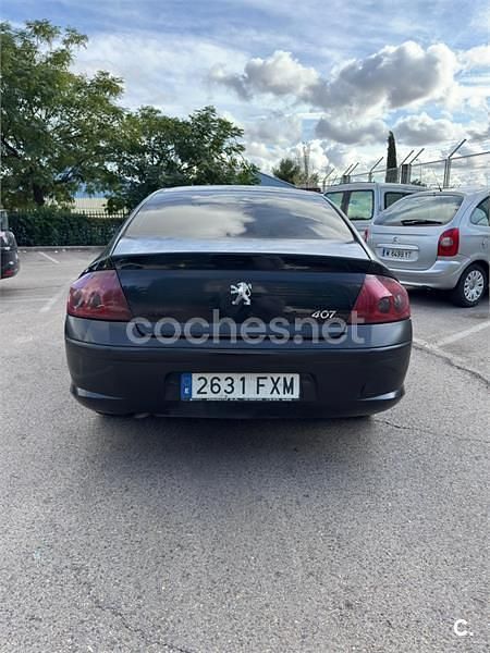 Negro Usado 2007 Peugeot 407 Berlina | 2199 € (Precio justo) - Imagen 1/2