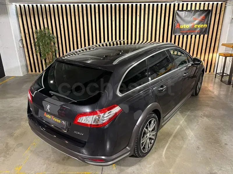 Usado Peugeot 508 RXH 200 CV (147 kW) 2013 Gris / plata Familiar