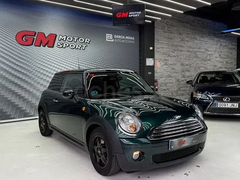 Usado Mini Cooper 120 CV (88 kW) 2009 Verde Utilitario