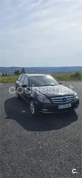 Usado Mercedes C220 Avantgarde 170 CV (125 kW) 2010 Negro Familiar