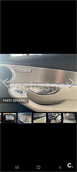 Usado Mercedes C220 170 CV (125 kW) 2018 Azul Berlina