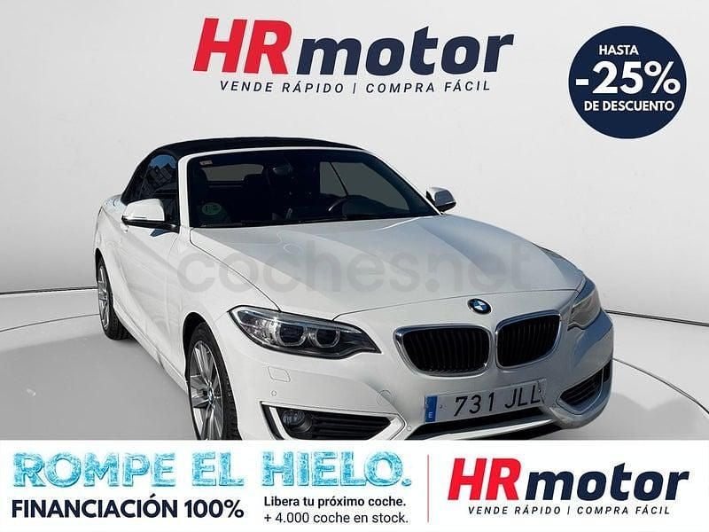Usado BMW 218 Advantage 150 CV (110 kW) 2016 Blanco Descapotable