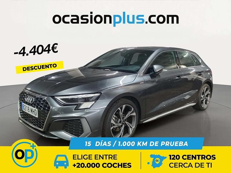 Usado Audi A3 S-Line 150 CV (110 kW) 2023 Gris Berlina