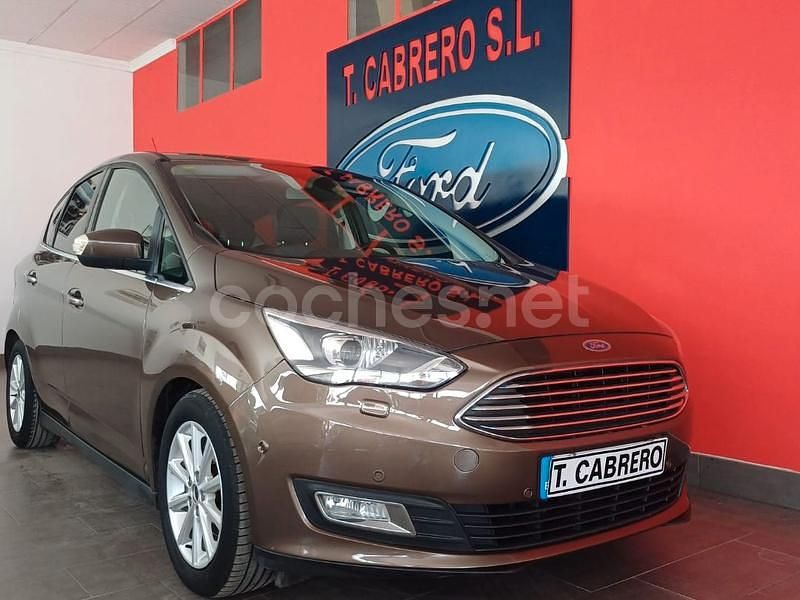 Usado Ford C-MAX Titanium 125 CV (91 kW) 2016 Marrón Monovolumen