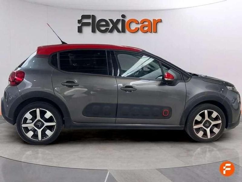 Usado Citroën C3 Feel 82 CV (60 kW) 2019 Gris Utilitario