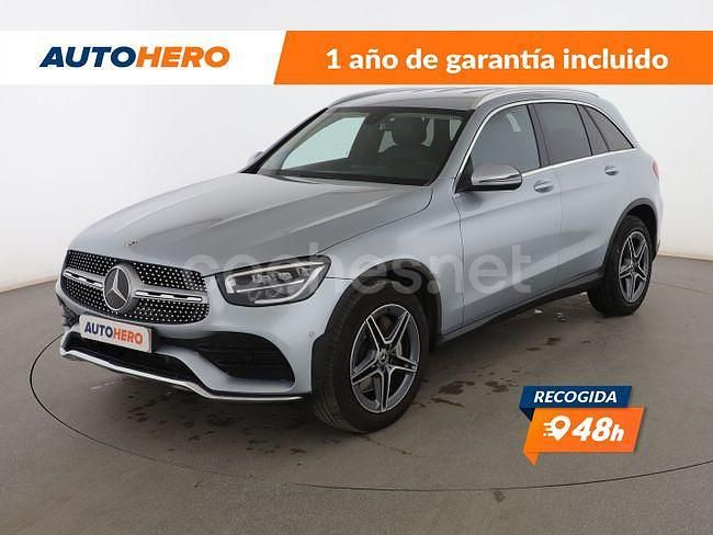 Gris Usado 2021 Mercedes GLC200 AMG line SUV | 39.799 € (Buen precio) - Imagen 1/3