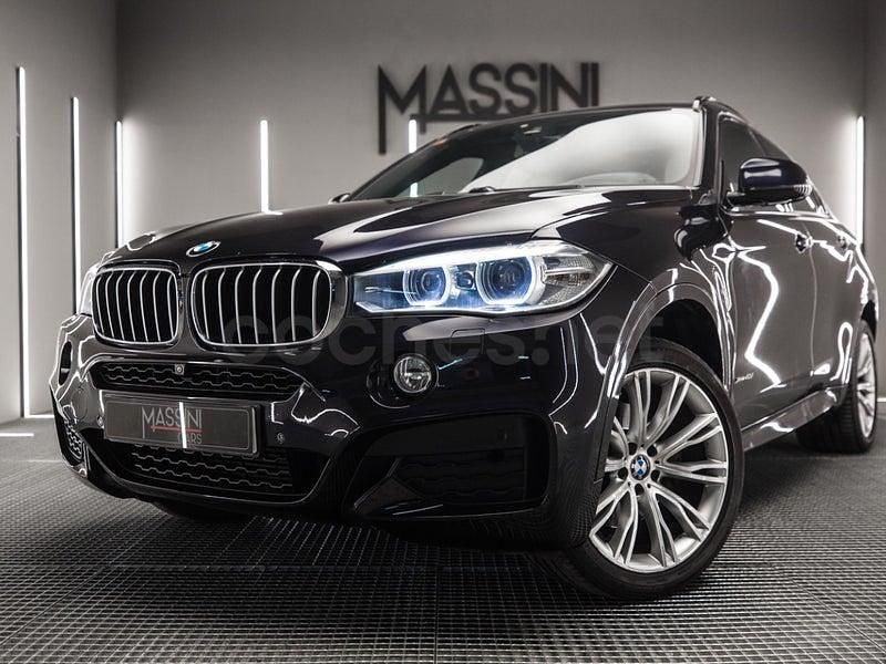 Usado BMW X6 313 CV (230 kW) 2015 Azul SUV