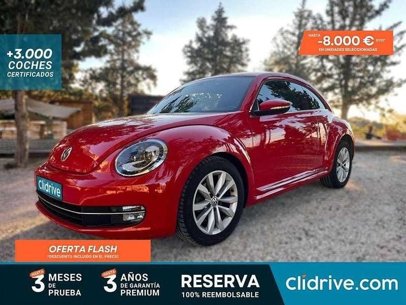 Usado VW Beetle Design 105 CV (77 kW) 2013 Rojo Utilitario