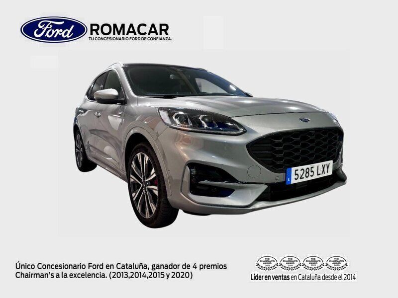 Plateado Usado 2022 Ford Kuga ST-Line X SUV | 33.500 € - Imagen 1/4
