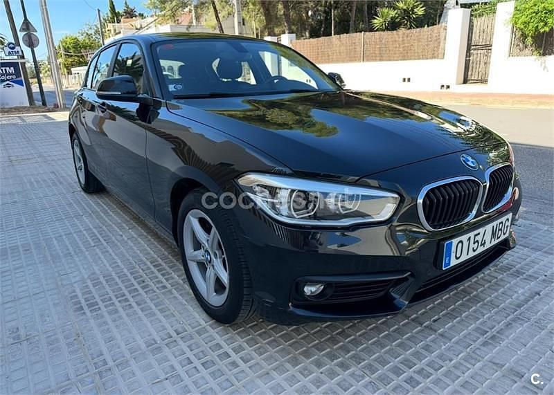 Negro Usado 2016 BMW 116 Utilitario | 10.500 € (Buen precio) - Imagen 1/4