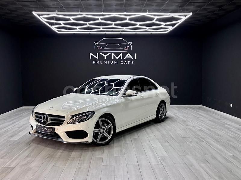 Blanco Usado 2016 Mercedes C220 Elegance Berlina | 22.995 € (Un poco caro) - Imagen 1/4