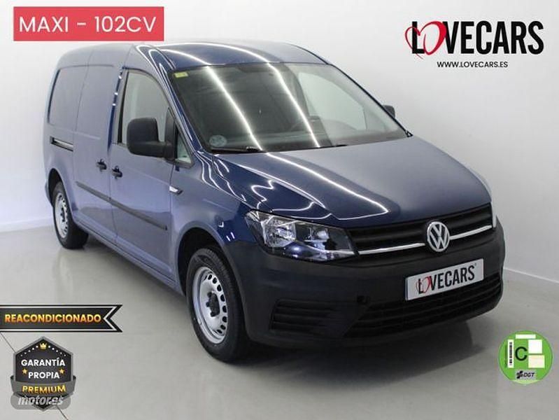 Usado VW Caddy Maxi Business 102 CV (75 kW) 2019 Azul Monovolumen