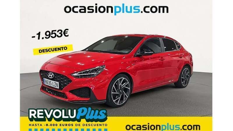 Rojo Usado 2022 Hyundai i30 N Line Utilitario | 19.537 € (Precio justo) - Imagen 1/4