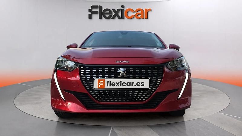 Usado Peugeot 208 Active 101 CV (74 kW) 2019 Amarillo Utilitario