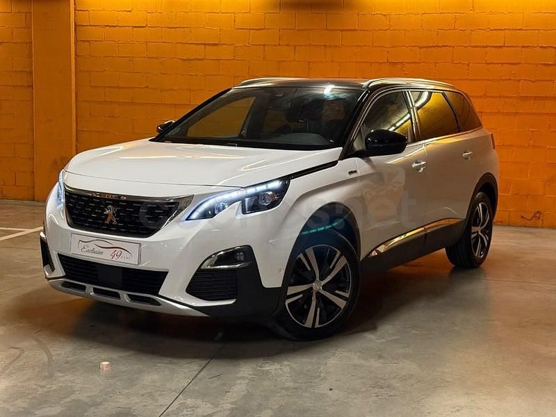 Usado Peugeot 5008 Style 120 CV (88 kW) 2017 Blanco Monovolumen