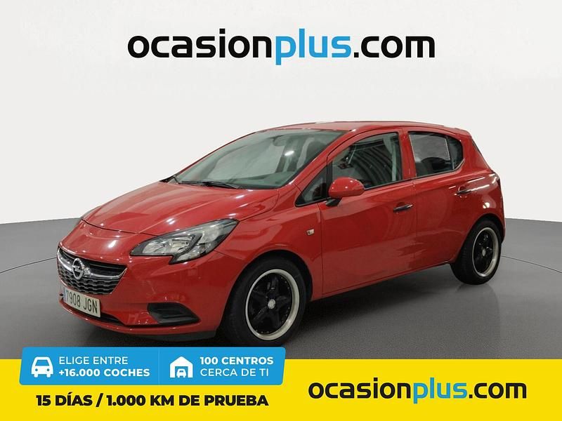 Rojo Usado 2015 Opel Corsa Expression Utilitario | 9750 € - Imagen 1/4