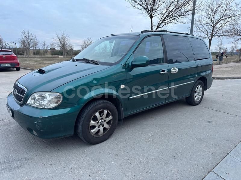 Usado Kia Carnival EX 144 CV (105 kW) 2005 Verde Monovolumen