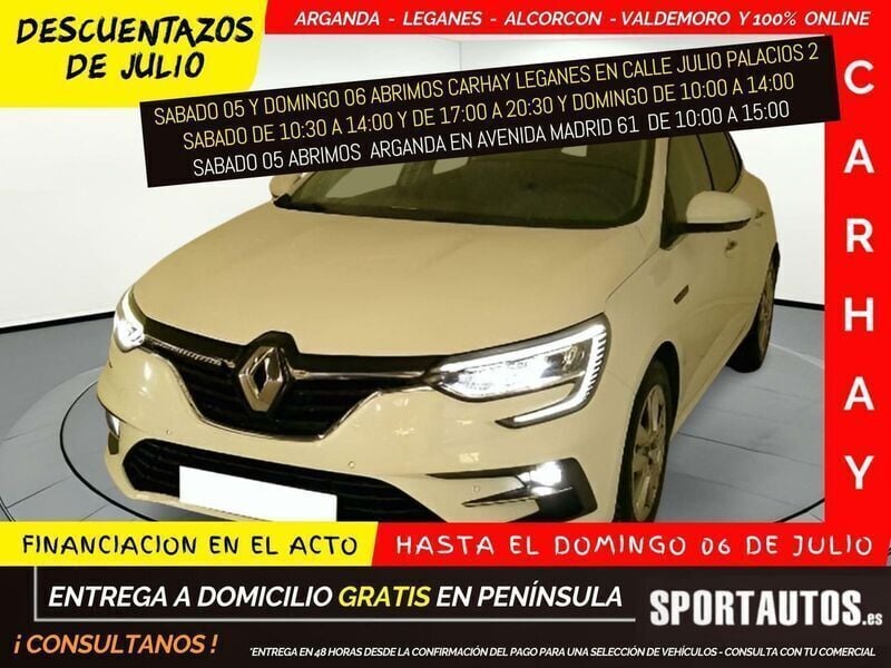 Usado Renault Mégane IV Business 116 CV (85 kW) 2021 Blanco Berlina