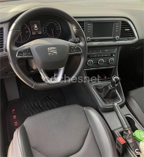 Usado Seat Leon SC I-Tech 125 CV (91 kW) 2014 Rojo Utilitario