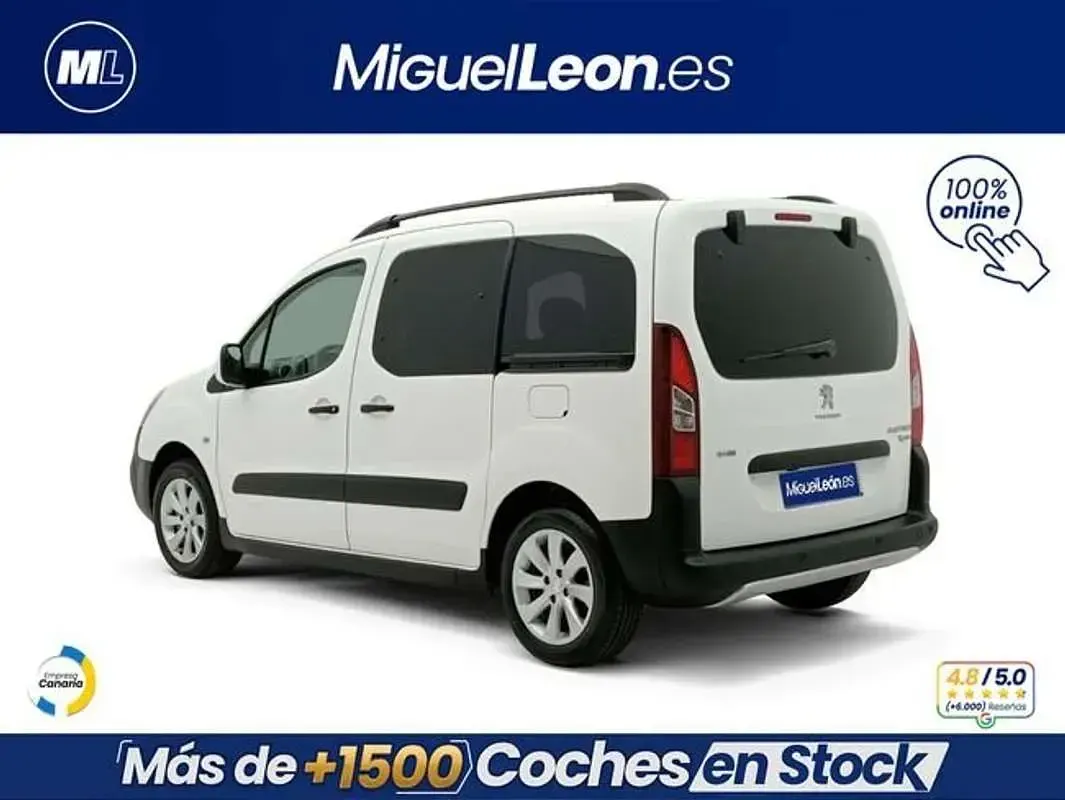 Usado Peugeot TePee 110 CV (80 kW) 2016 Blanco Van