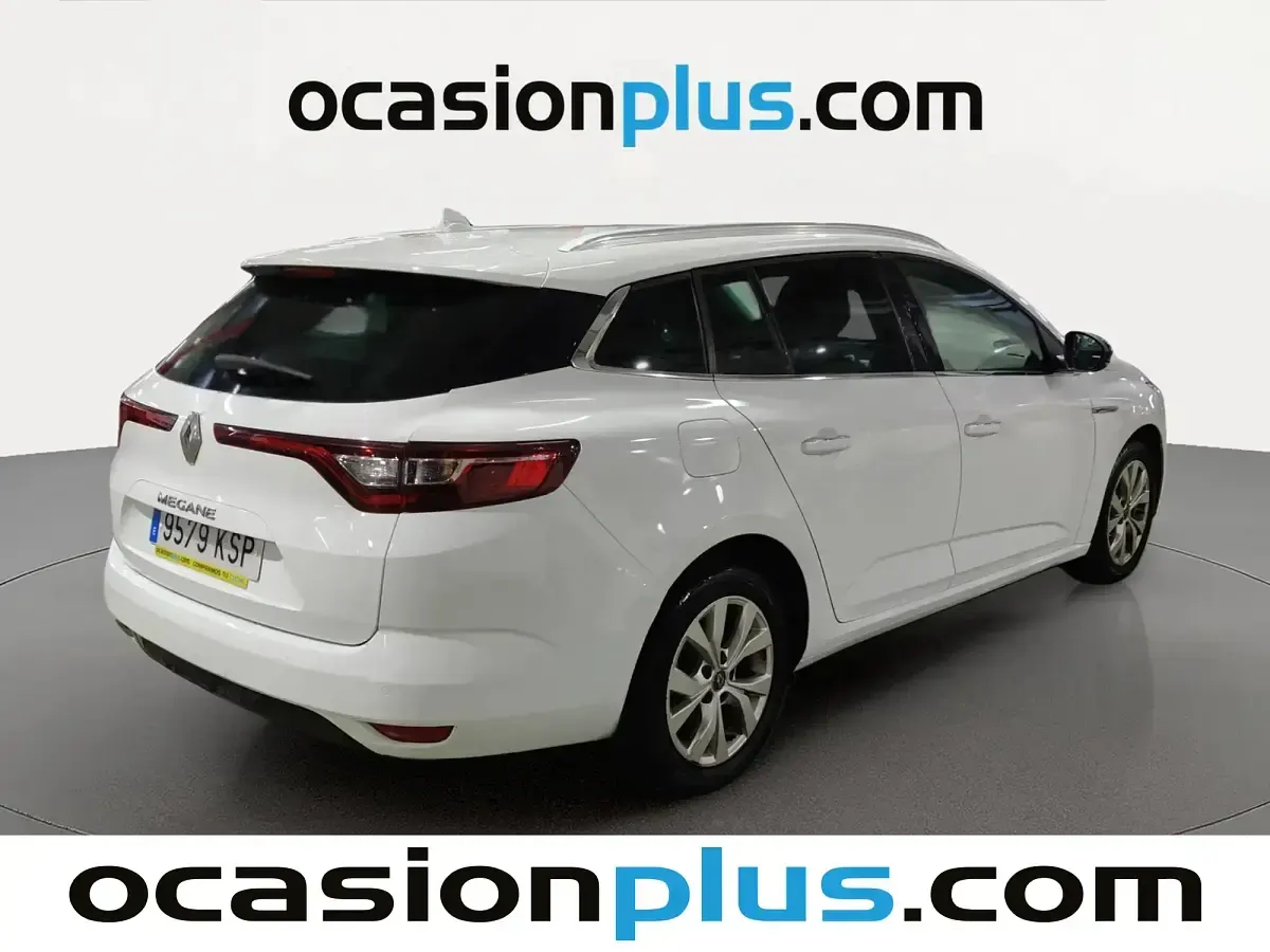 Usado Renault Mégane GrandTour LIMITED 115 CV (84 kW) 2018 Blanco Familiar