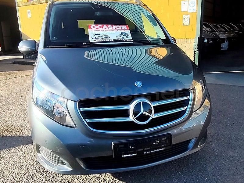Brugt Mercedes V220 163 HK (119 kW) 2019 Grå MPV