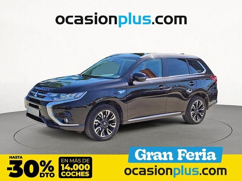 Negro Usado 2017 Mitsubishi Outlander P-HEV SUV | 15.090 € (Precio justo) - Imagen 1/4
