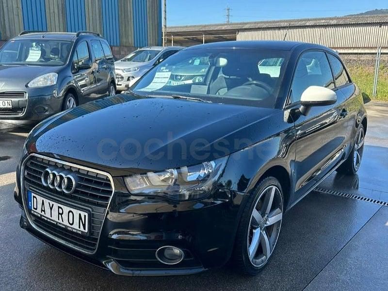 Usado Audi A1 Ambition 105 CV (77 kW) 2012 Negro Utilitario