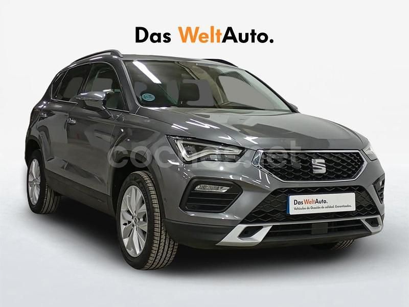 Usado Seat Ateca Style 110 CV (80 kW) 2021 Gris / plata SUV