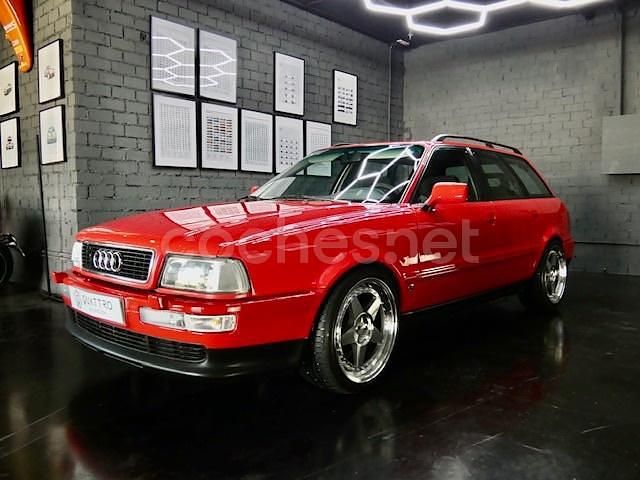Usado Audi 80 150 CV (110 kW) 1994 Rojo Familiar