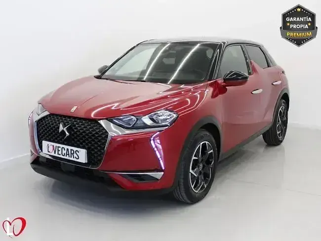 Usado DS Automobiles DS3 Crossback So Chic 110 CV (80 kW) 2021 Rojo SUV