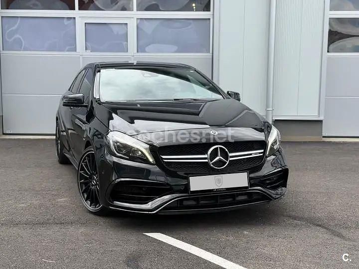 Negro Usado 2017 Mercedes A45 AMG Berlina | 32.000 € (Precio justo) - Imagen 1/4