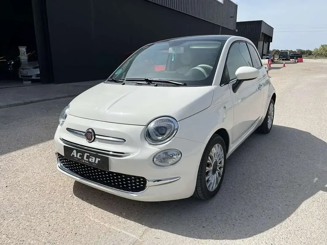 Occasion Fiat 500 Lounge 69 PK (50 kW) 2019 Wit Hatchback