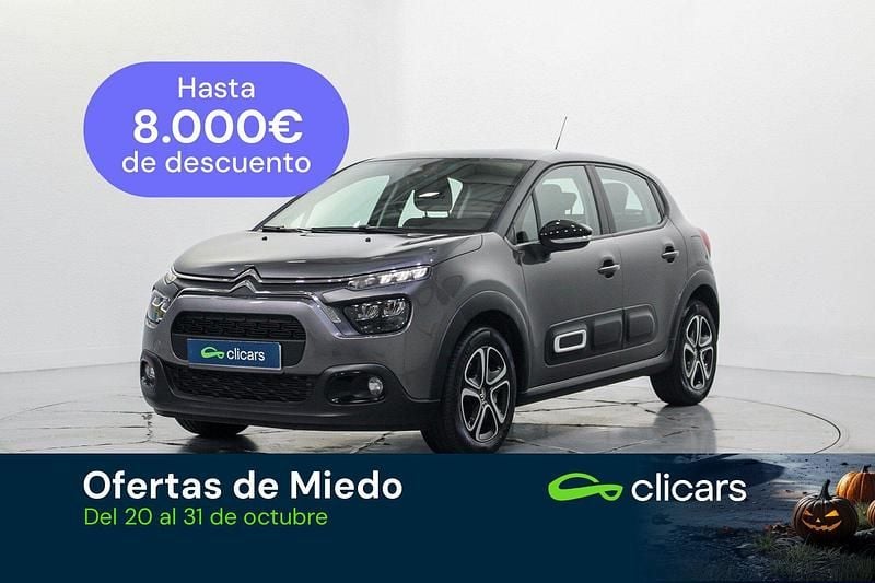 Gris Usado 2024 Citroën C3 PureTech Utilitario | 11.990 € (Precio justo) - Imagen 1/4