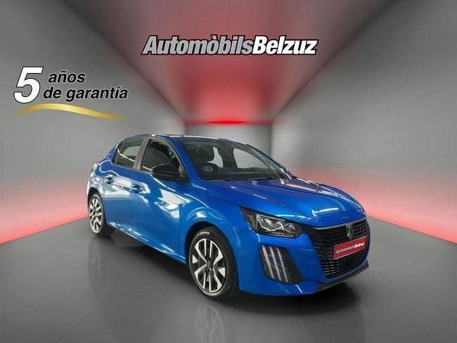 Usado Peugeot 208 Active 102 CV (75 kW) 2024 Azul Utilitario