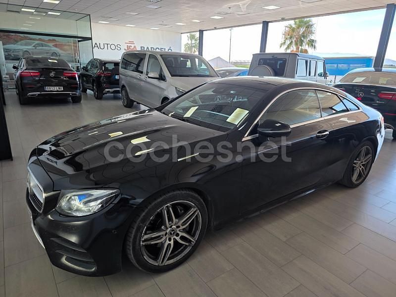 Negro Usado 2018 Mercedes E220 Coupe | 34.900 € (Precio justo) - Imagen 1/4