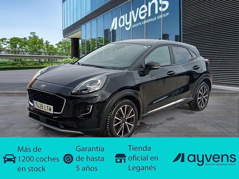 Negro Usado 2021 Ford Puma Titanium SUV | 14.700 € (Buen precio) - Imagen 1/4