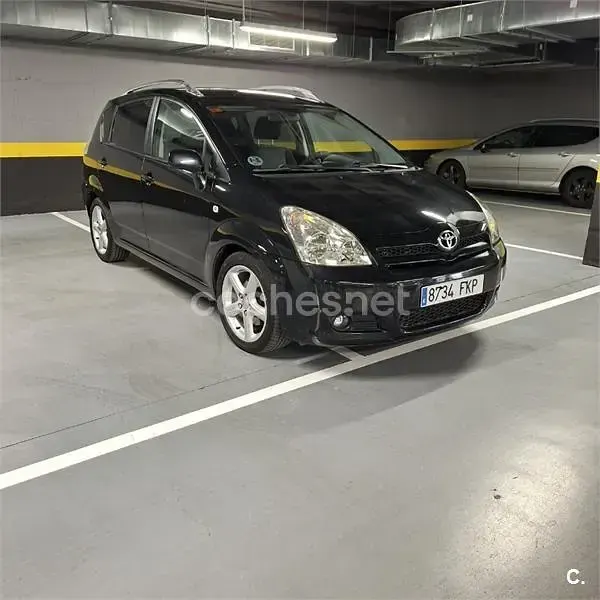 Usado Toyota Corolla Verso Sport 177 CV (130 kW) 2007 Negro Monovolumen