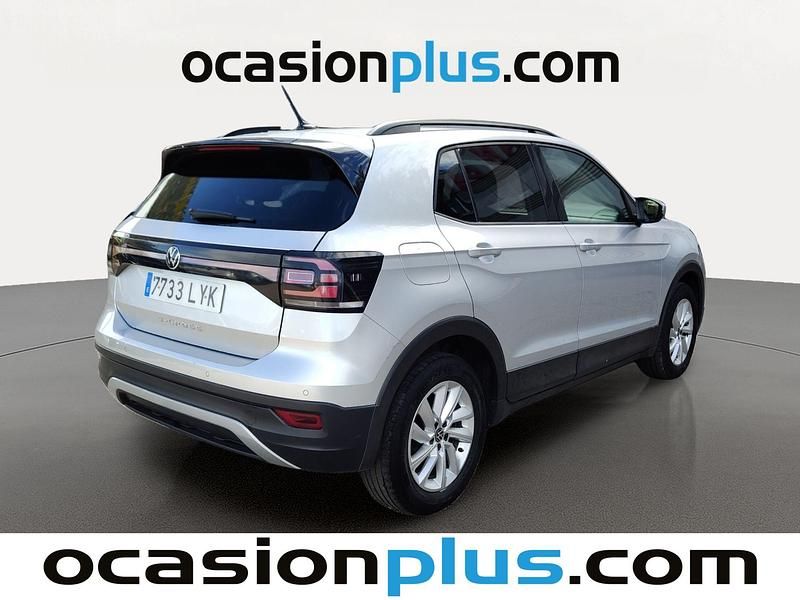 Usado VW T-Cross Advance 95 CV (69 kW) 2022 Gris plata SUV