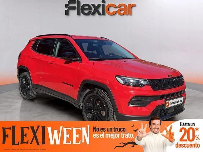 Rojo Usado 2022 Jeep Compass Night Eagle SUV | 23.470 € (Precio justo) - Imagen 1/4