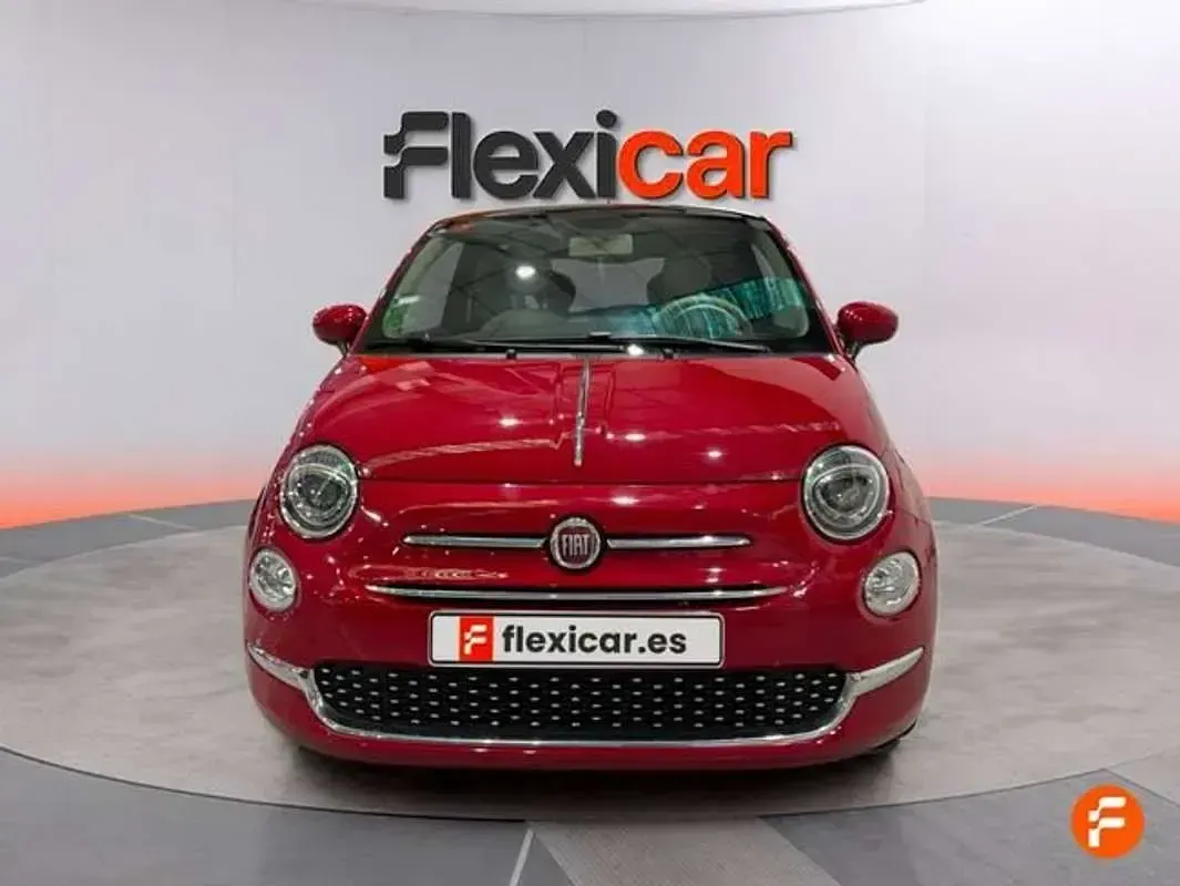 Usado Fiat 500C 69 CV (50 kW) 2019 Rojo Descapotable