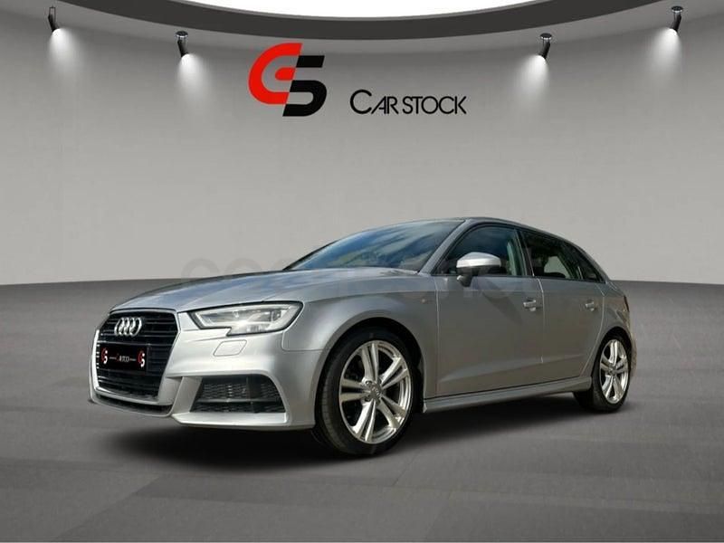 Usado Audi A3 S-Line 150 CV (110 kW) 2019 Gris / plata Berlina