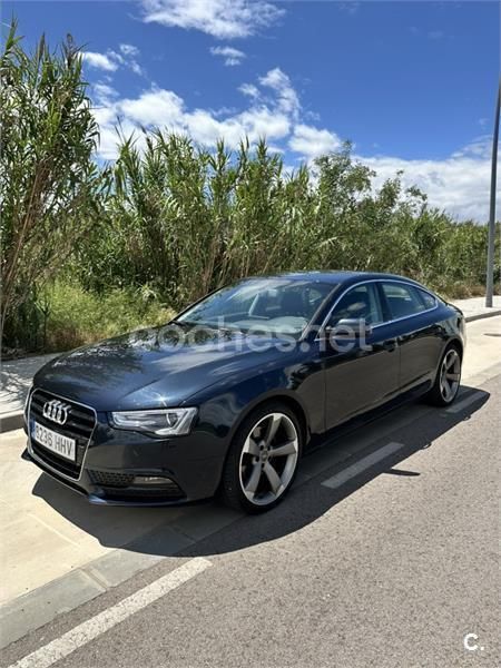Azul Usado 2012 Audi A5 Sportback Berlina | 14.000 € (Precio justo) - Imagen 1/4