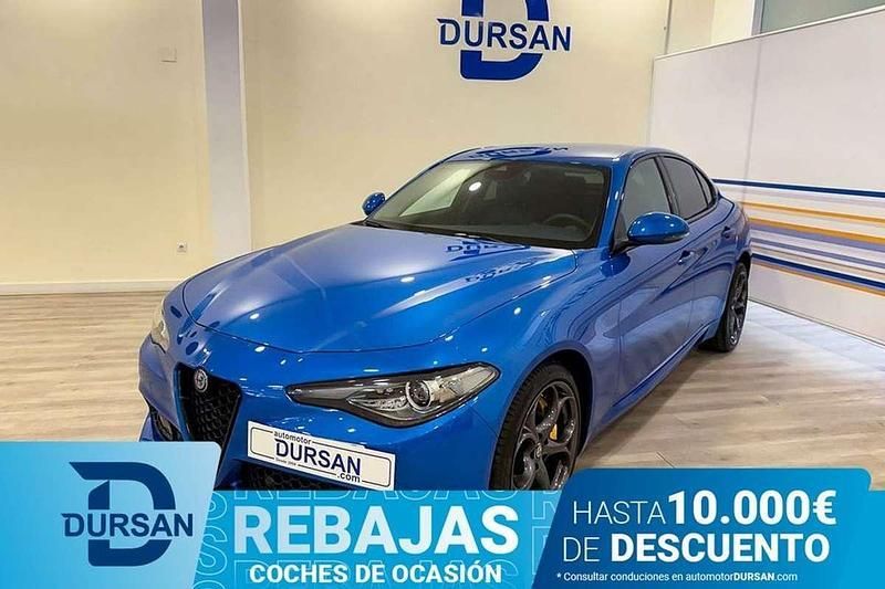 Azul Usado 2019 Alfa Romeo Giulia Veloce Berlina | 27.590 € (Precio justo) - Imagen 1/4