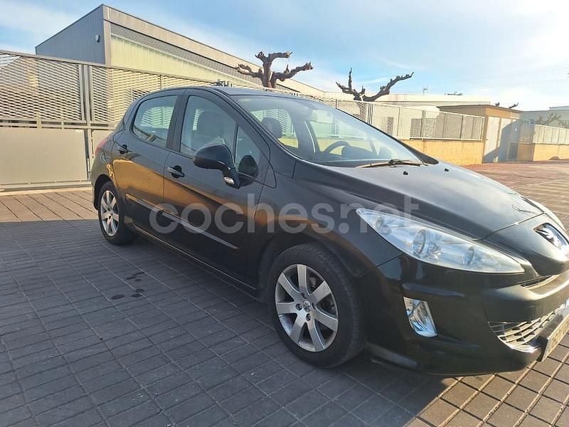 Usado Peugeot 308 Premium 110 CV (80 kW) 2009 Negro Berlina